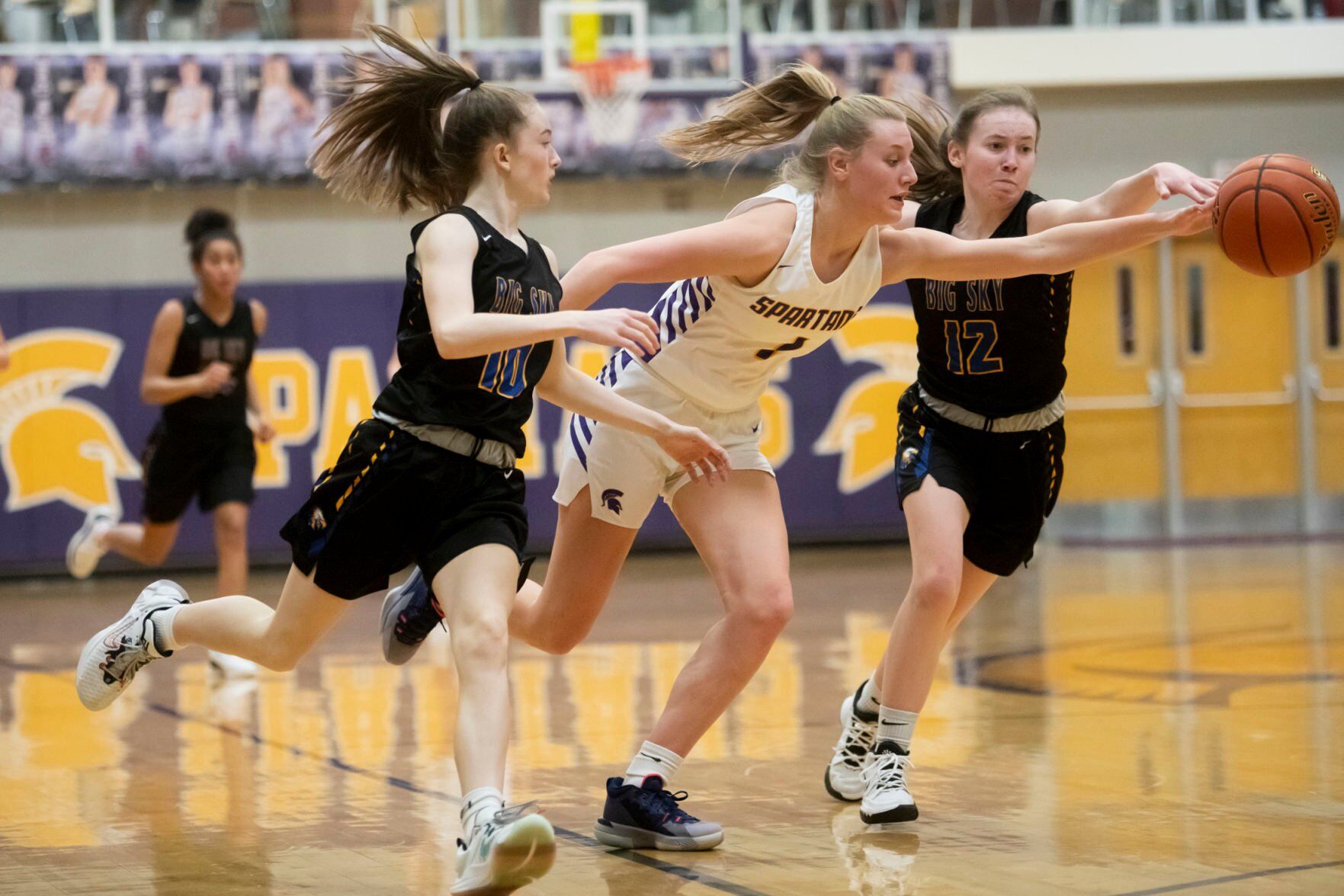 Sentinel vs. Big Sky girl's basketball 02